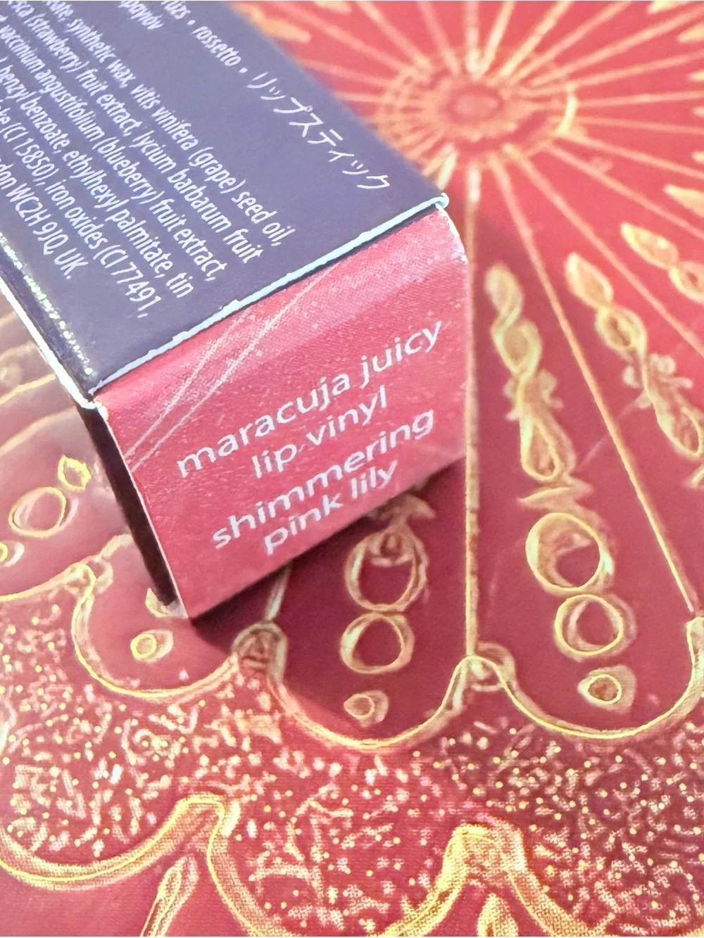 TARTE™ Maracuja Juicy Lip Vinyl Gloss in Shimmering Pink Lily, Full Size, NIB